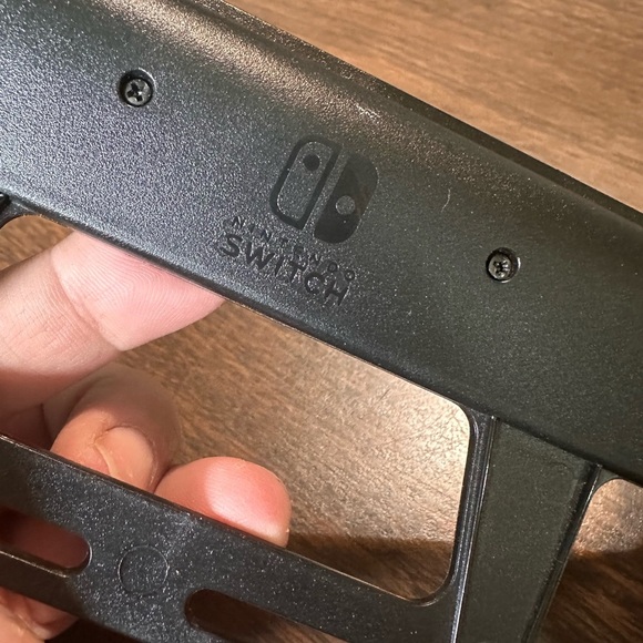 Nintendo Switch Holder. Black And Grey. Snap The Unit In. Some Minor Wear Shown - Picture 4 of 6